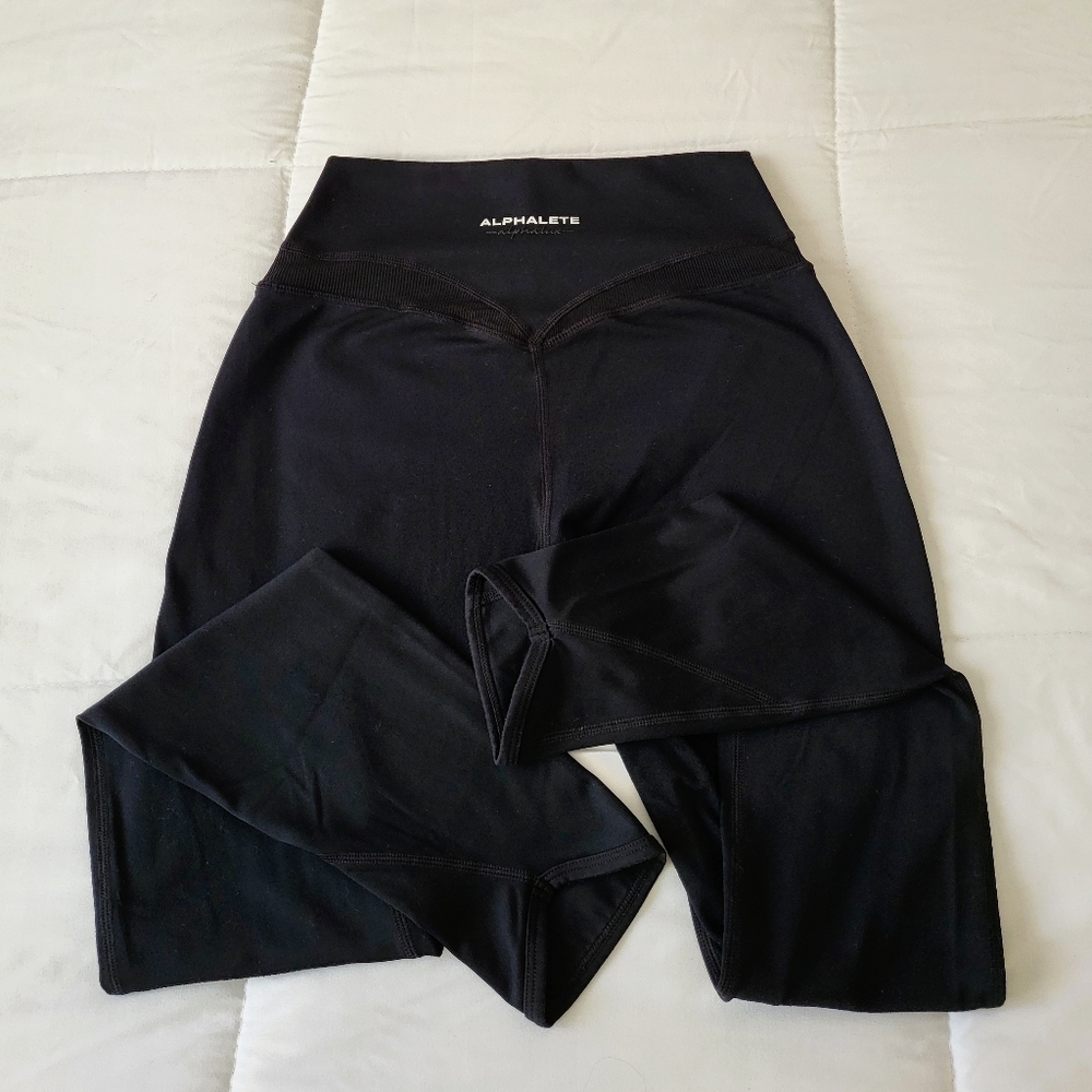 Alphalete Alphalux Black Leggings